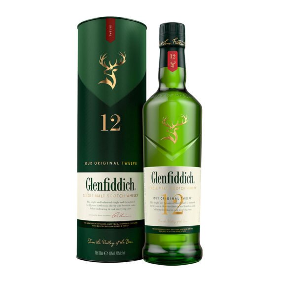Whisky Glenfiddich 12 años 70 cl