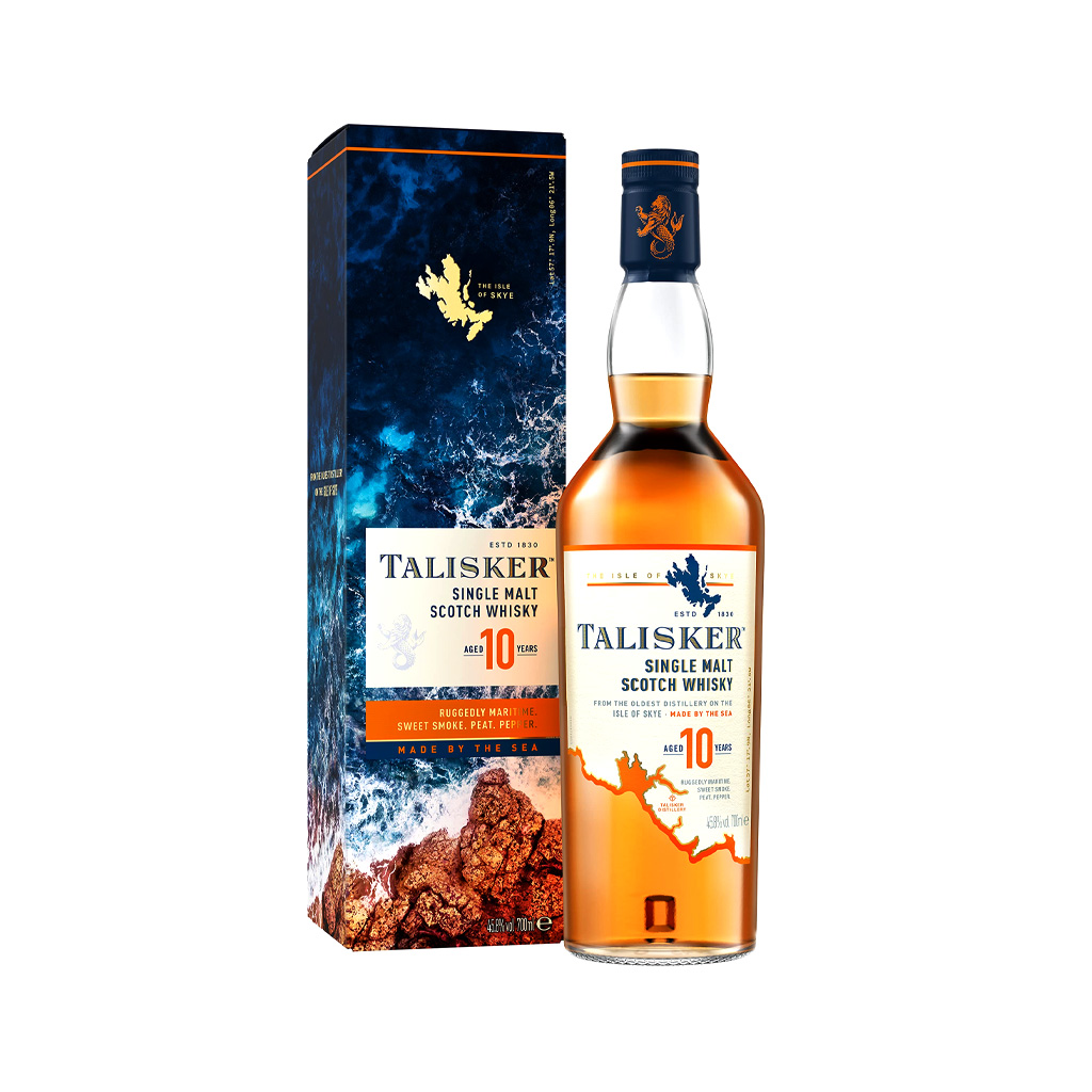 Whisky Talisker 10 años 0.7L