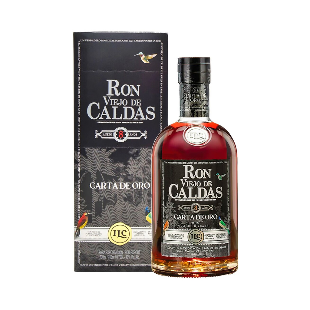 Ron Viejo de Caldas 8 Años 0.7L