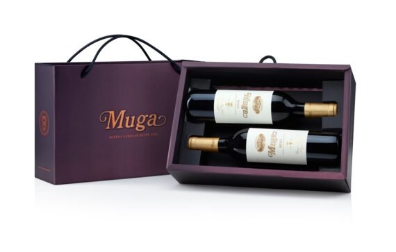 comprar estuche muga crianza, regalar vino muga crianza