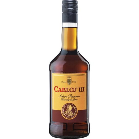 brandy carlos iii, coñac carlos iii, carlos 3 brandy, solera reservada carlos iii