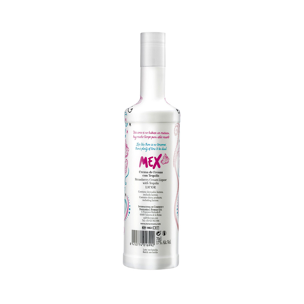 Crema Mex Fresas con Tequila 0.7L