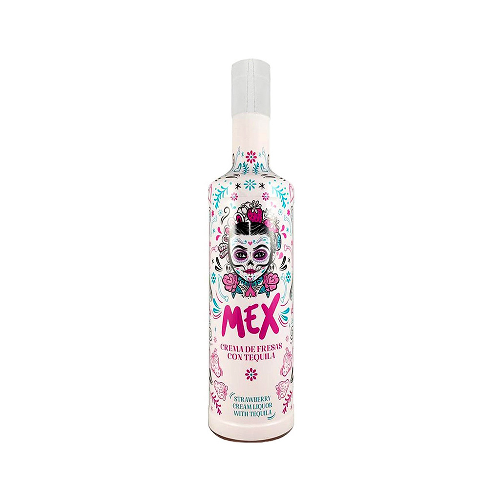 Crema Mex Fresas con Tequila 0.7L
