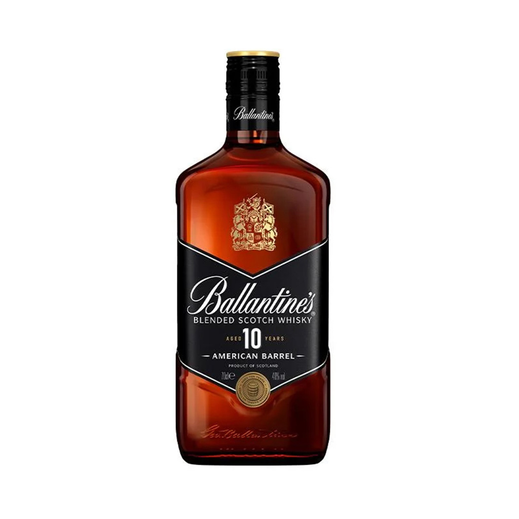 Whisky Ballantines 10 años black 0.7L