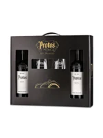 Estuche Protos Crianza 0.75L 2 Botellas + 2 Copas