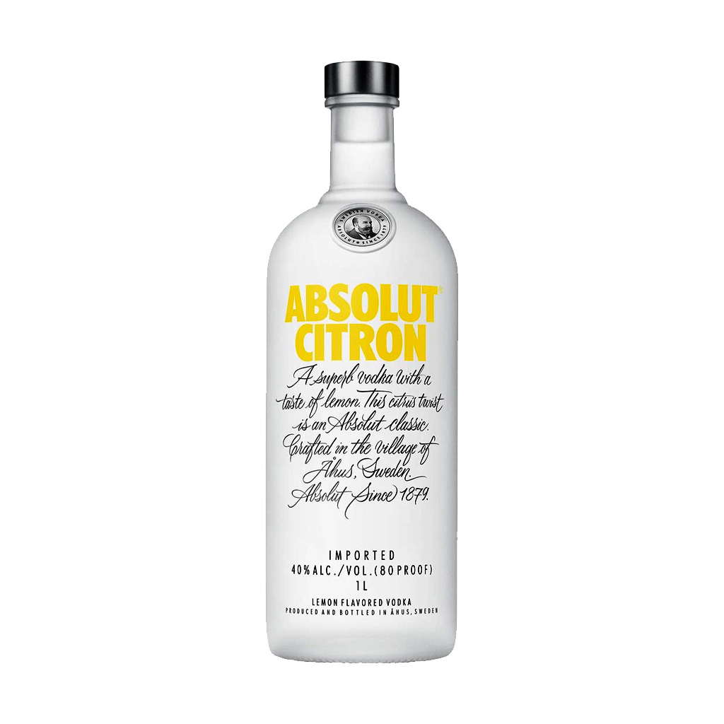 Vodka Absolut Citron 1L