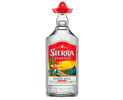 Botella de Tequila Sierra Blanco 0.7L tequila mexicano clásico