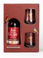 Estuche Ron Viejo de Caldas 5 años 0.7L + 2 vasos