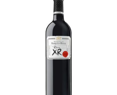 Botella de Marqués de Riscal XR 0.75L vino tinto Rioja Reserva premium