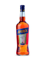 Botella de Licor Aperol 0.7L aperitivo italiano de color naranja