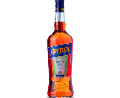 Botella de Licor Aperol 0.7L aperitivo italiano de color naranja
