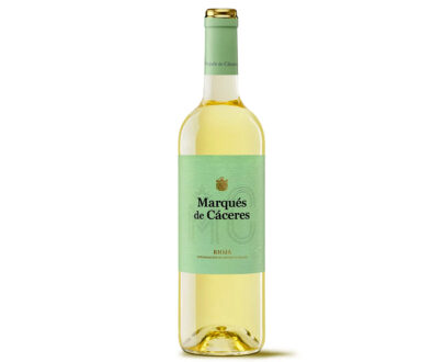 Botella de vino blanco Marqués de Cáceres Rioja 0.75L.