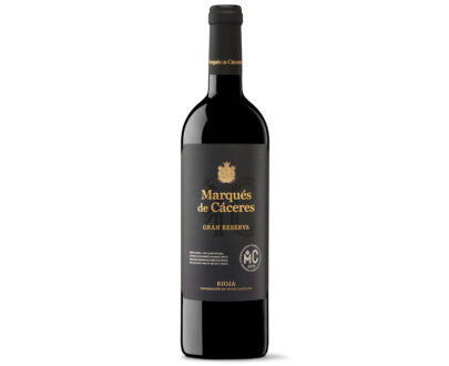 Botella de vino tinto Marqués de Cáceres Gran Reserva Rioja 0.75L.